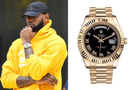 lebron james rolex clean|lebron watches for sale.